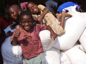 Bags of maize